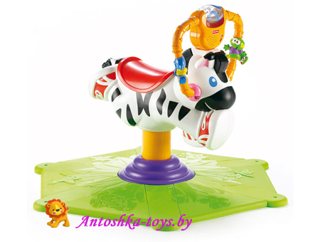 Весёлая зебра Fisher Price